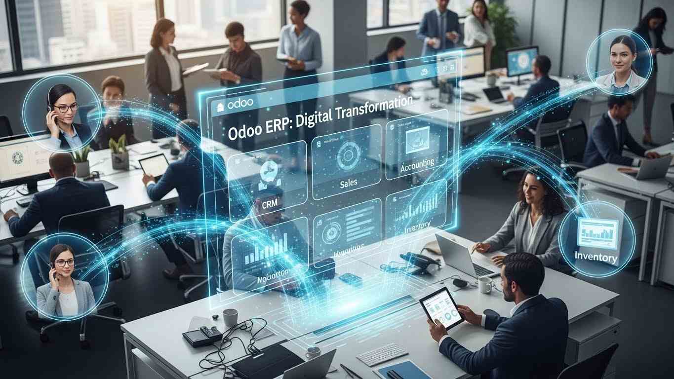 How Odoo ERP Drives Digital Transformation in Modern Businesses