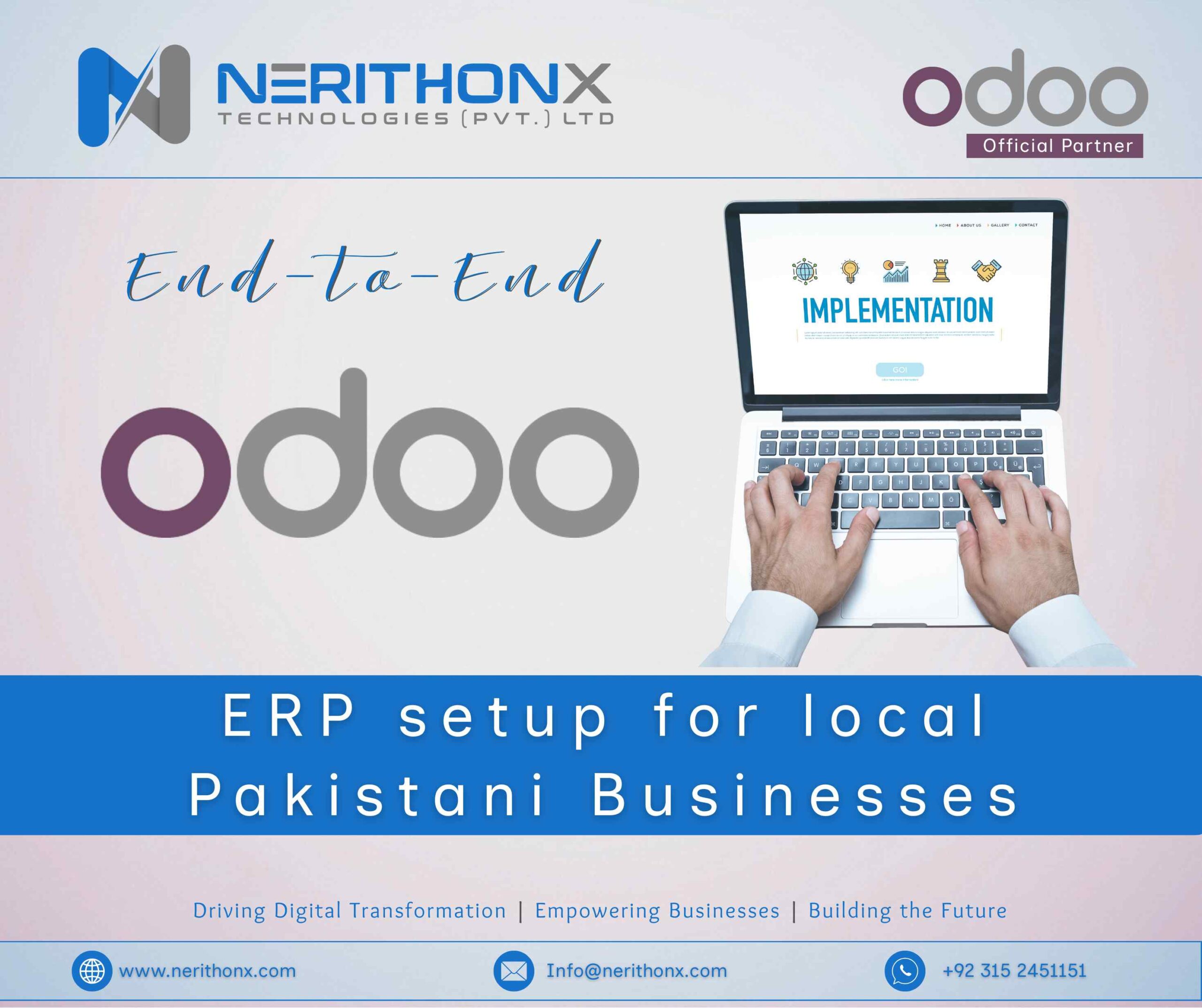 End-to-End Odoo ERP Setup for Local Pakistani Businesses