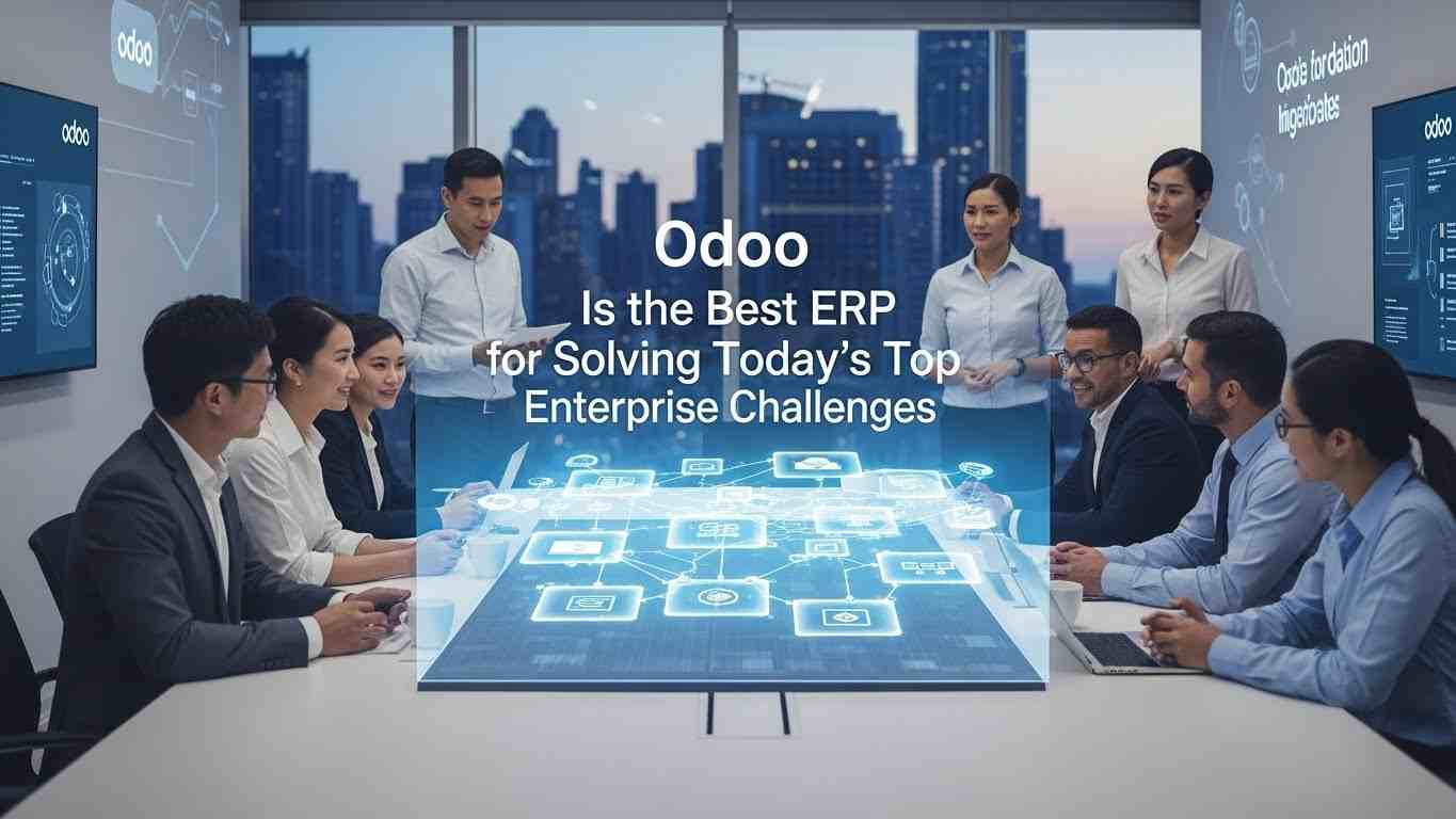 Odoo Is the Best ERP for Solving Today’s Top Enterprise Challenges