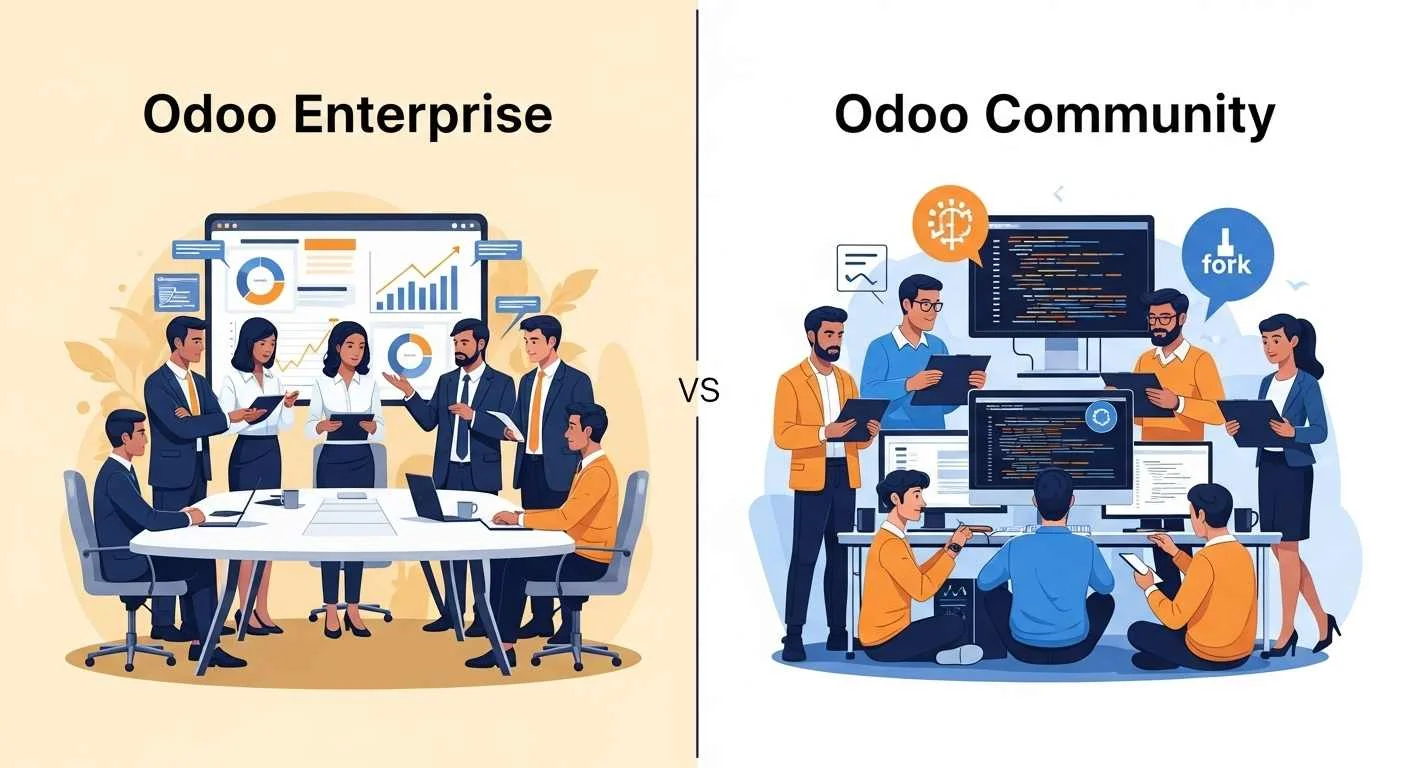 Odoo Enterprise vs Community